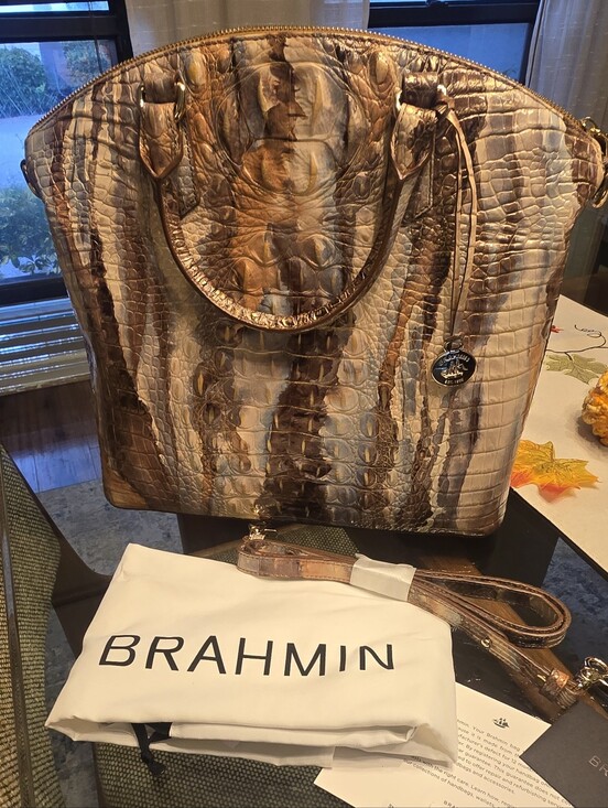 Brahmin Handbags - Brahmin In CARIBOU **RARE AND NWTS**